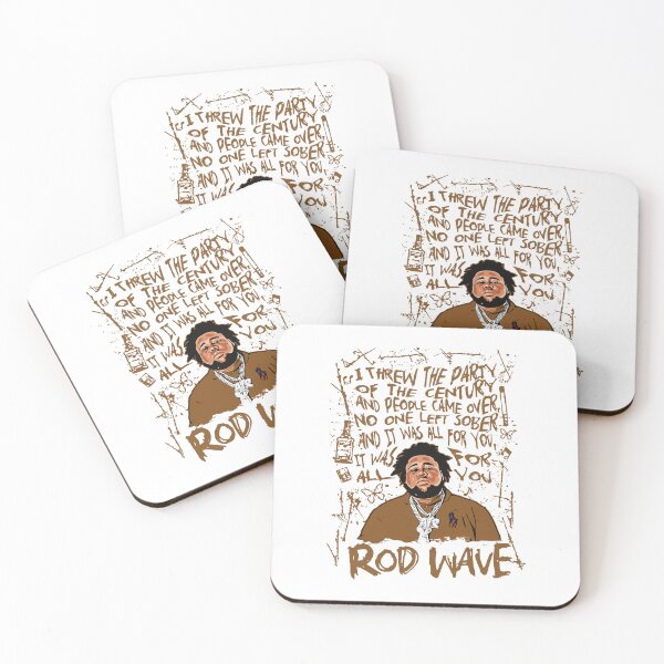 Item preview, Rod Wave Lyrics Illustration designed and sold by doplnmfop.