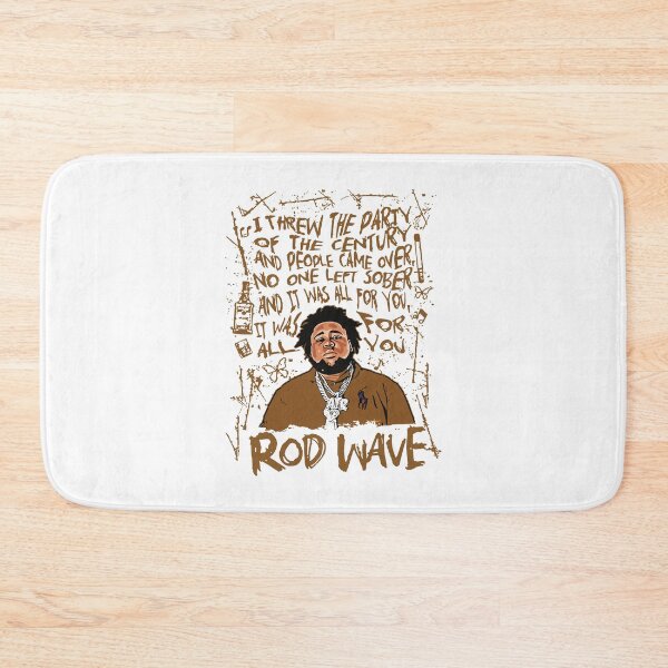Item preview, Rod Wave Lyrics Illustration designed and sold by doplnmfop.