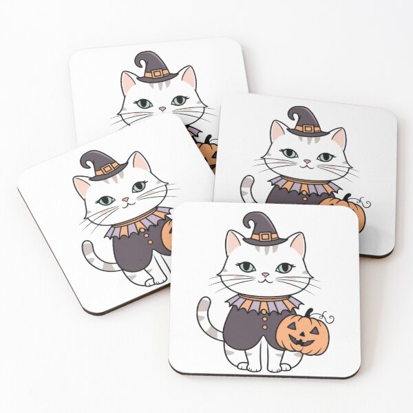 Item preview, Cute cat in Halloween costume. designed and sold by Mysterywall.