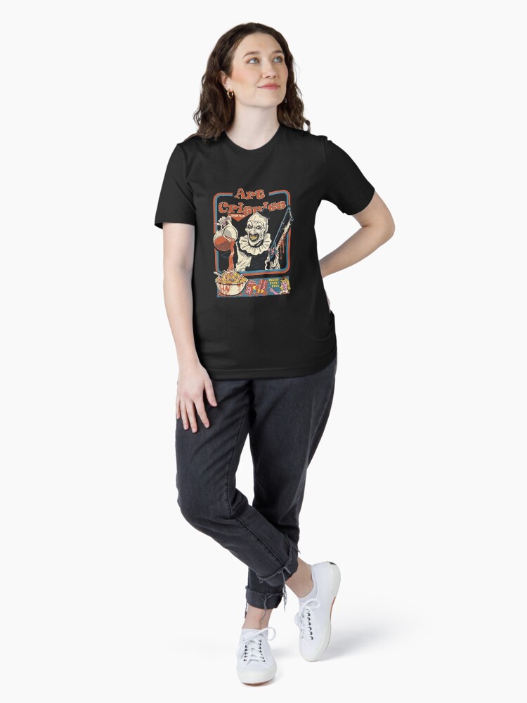 Thumbnail 4 of 7, Essential T-Shirt, Art Crispies designed and sold by JustuKitties.