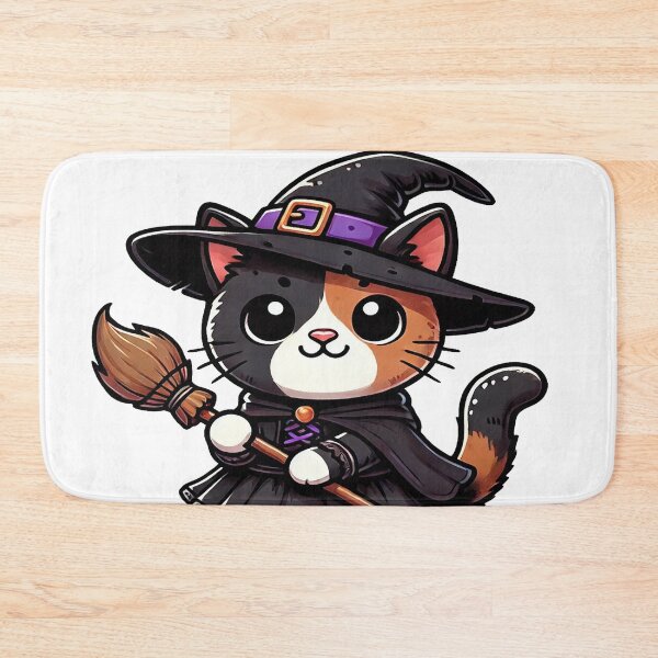 Item preview, Cute witch cat designed and sold by kajornjakkawan.