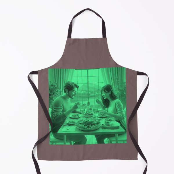 Item preview, Couple Enjoying a Romantic Dinner at Home designed and sold by choder61.
