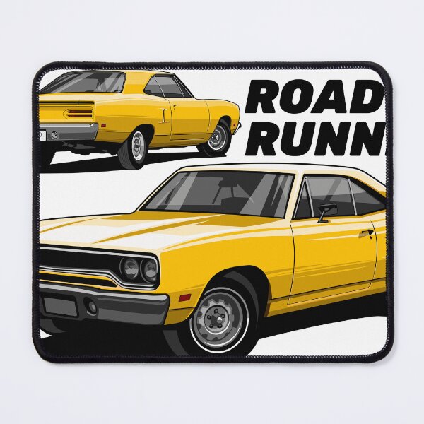 Item preview, classic road runner car vector illustration designed and sold by wisnubayuaji.