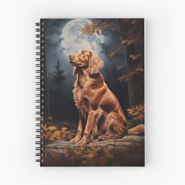 Artikelvorschau, Irish Setter im Mondlicht entworfen und verkauft von PetsArt.