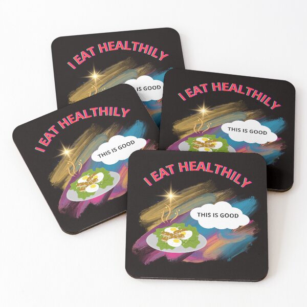 Item preview, I EAT HEALTHILY designed and sold by Tadeusz1.