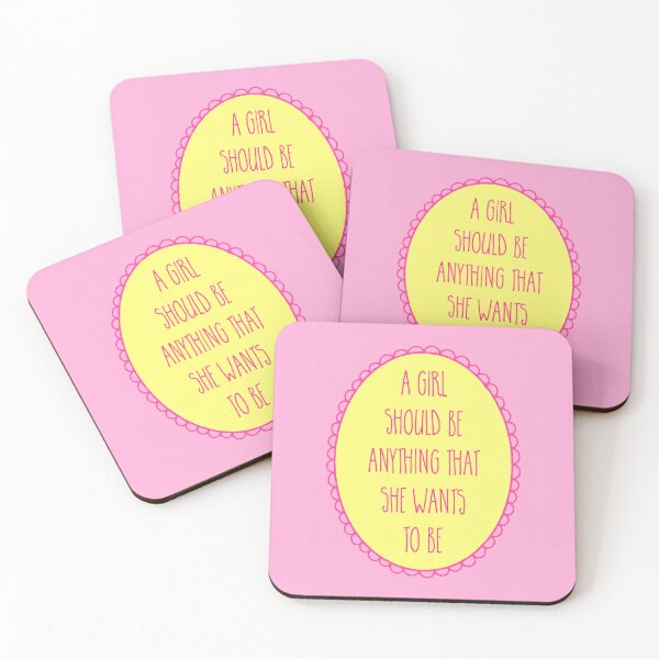 Item preview, A Girl Should Be Anything That She Wants To Be designed and sold by Adam Regester.