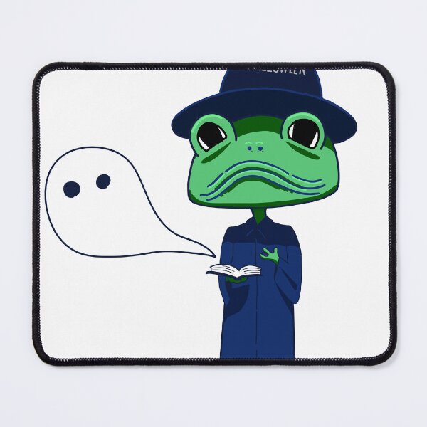 Item preview, The Funny Frog Wizard and the Halloween Festival Classic T-shirts designed and sold by Da Nu.