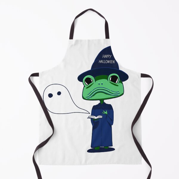 Item preview, The Funny Frog Wizard and the Halloween Festival Classic T-shirts designed and sold by Da Nu.
