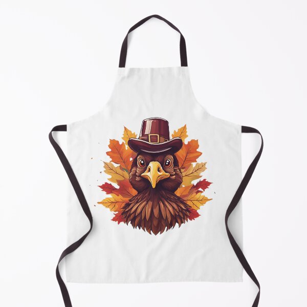 Item preview, Eagle Portrait with Autumn Leaves and a Hat, funn, gifts , autumn, designed and sold by Ewelina Niemiec.
