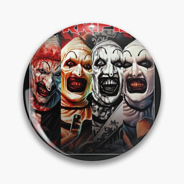 Artikelvorschau, Terrifier Clown Gesichter entworfen und verkauft von JustuKitties.