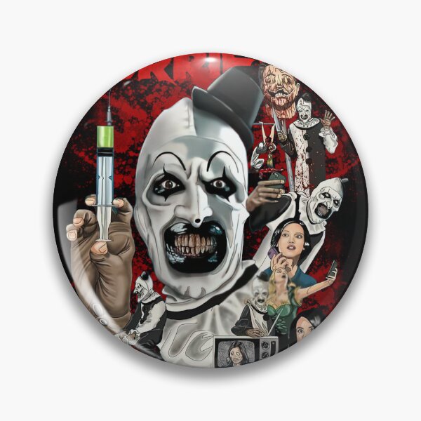 Item preview, Vintage Terrifier Clown designed and sold by JustuKitties.