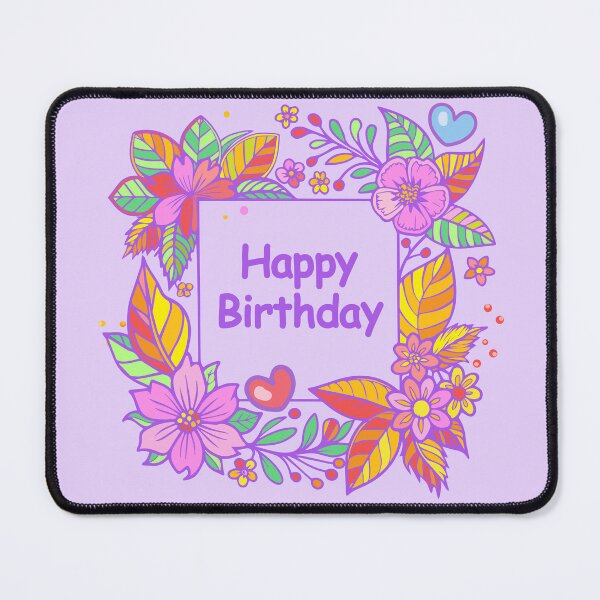 Item preview, Happy Birthday, Hello Autumn Holiday Thanksgiving cute wreath flowers, Cozy Fall Art leaves cartoon design designed and sold by sofiartmedia.