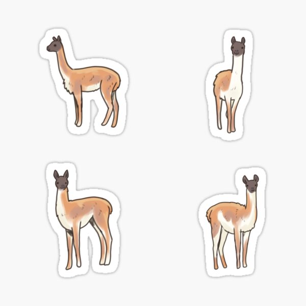Vista previa del artículo con la obra «manada de guanacos», diseñado y vendido por Artofmayara.