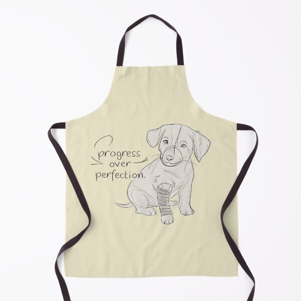 Item preview, Persevering Puppy: Progress Over Perfection designed and sold by KennerTH.