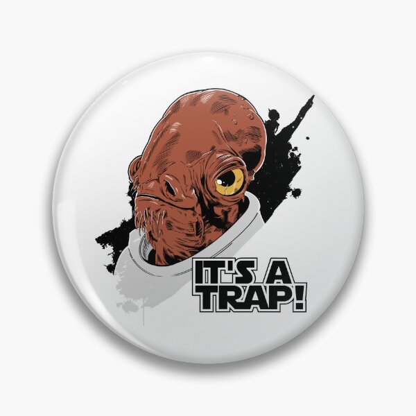 Item preview, It's a trap! designed and sold by mifriki.
