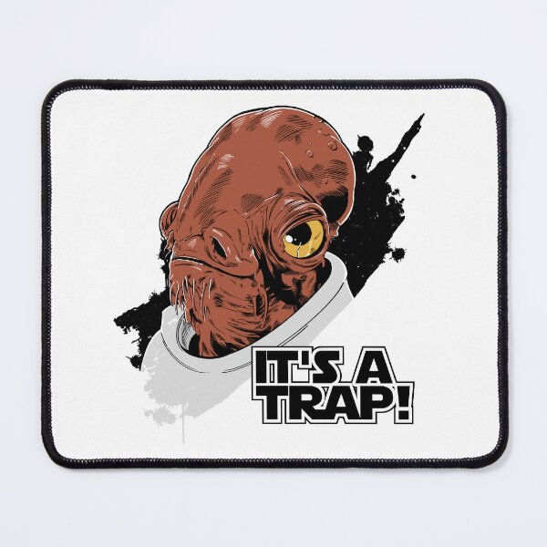Item preview, It's a trap! designed and sold by mifriki.