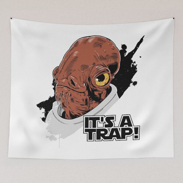 Item preview, It's a trap! designed and sold by mifriki.