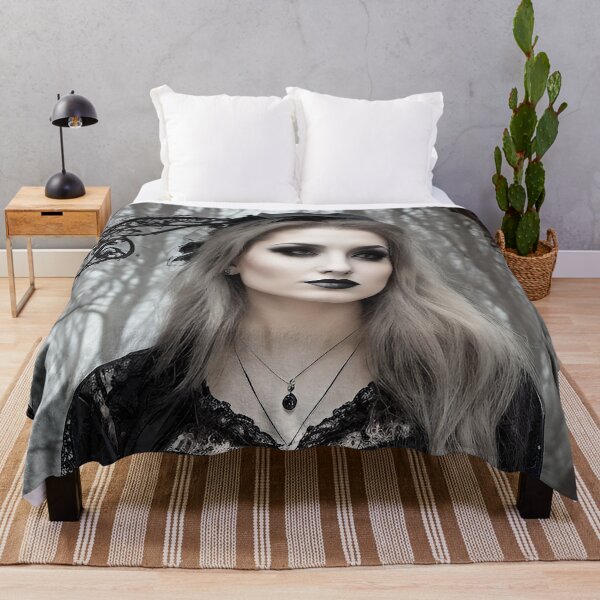 Item preview, Goth in black lacy robes designed and sold by Jennifer Morcom.