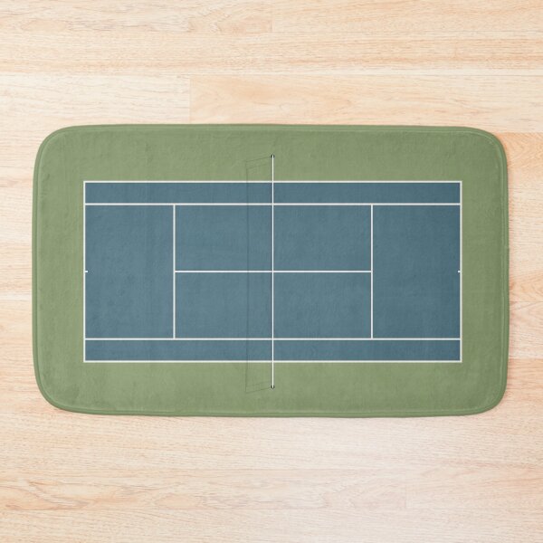 Artikelvorschau, US Open Tennisplatz-Illustration entworfen und verkauft von archetype prints.