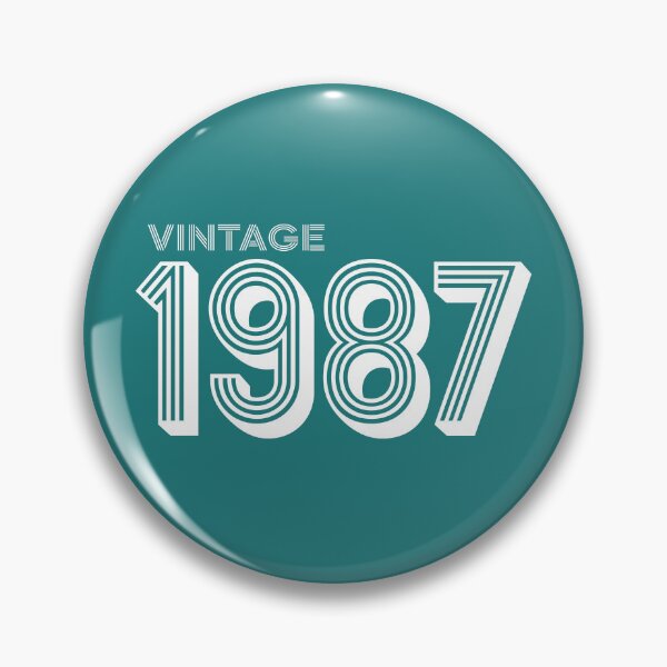 Item preview, Vintage 1987 Birthday Year  designed and sold by Jeallan Designs.
