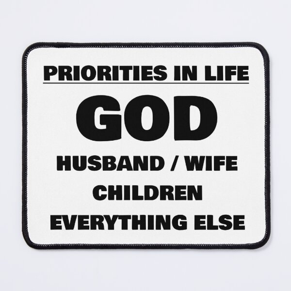 Item preview, Priorities in Life designed and sold by BenO63.