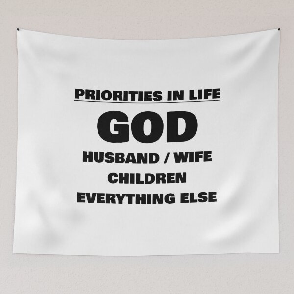 Item preview, Priorities in Life designed and sold by BenO63.