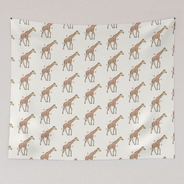 Item preview, Cute giraffe art designed and sold by Artofmayara.