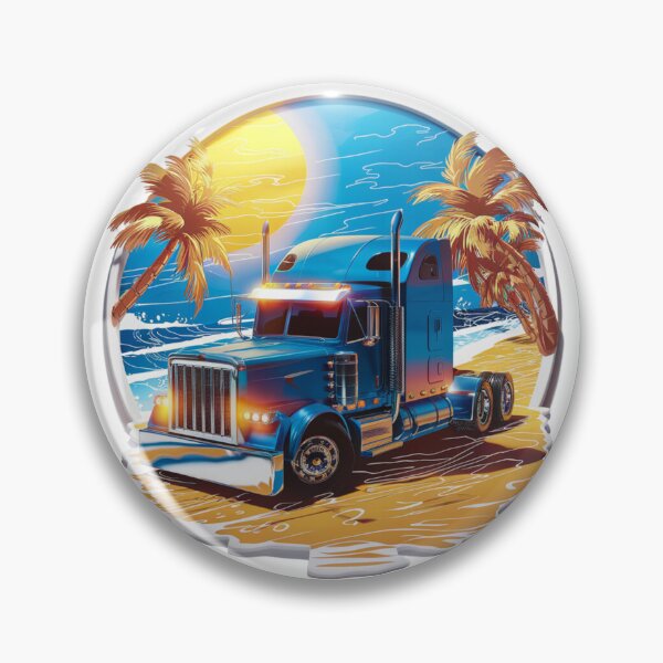 Artikelvorschau, LKW-Fahren im Sommer entworfen und verkauft von CookiesMerch.