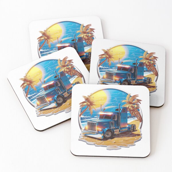 Item preview, Summer Trucking designed and sold by CookiesMerch.