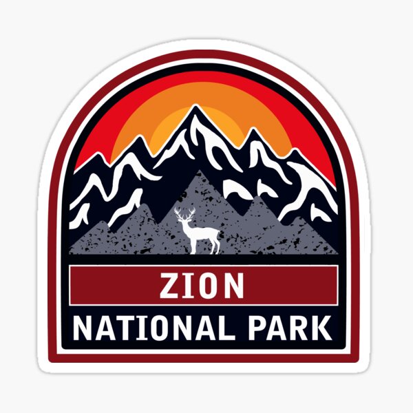 Vista previa del artículo con la obra «Parque Nacional Zion», diseñado y vendido por Nature-Book.
