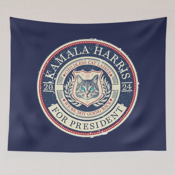 Item preview, Harris Walz 2024 - Cat Ladies For Kamala Harris Tim Walz designed and sold by vestalshop.