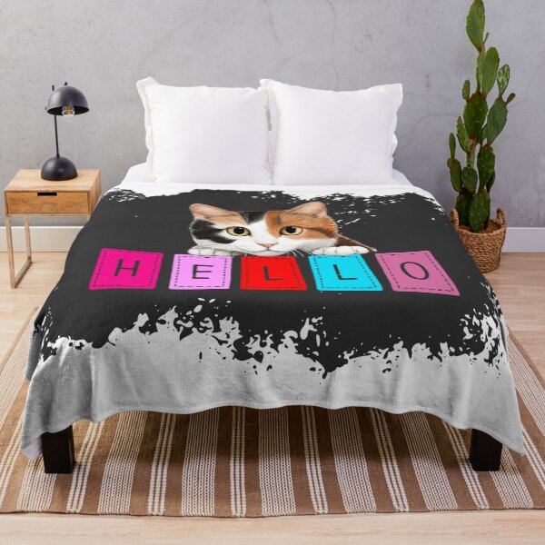 Item preview, Cute Hello for Cat Lovers designed and sold by LovelyHappyGift.