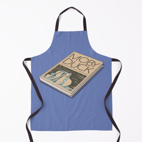 Item preview, Moby Duck – Hilarious Book Cover Parody Design designed and sold by Fun Funky Designs.