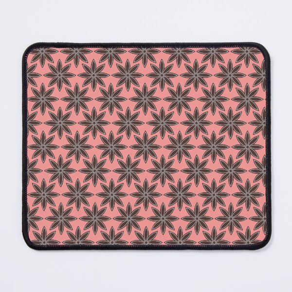 Item preview, Star Anise Pattern on Orange, Herbs and Spices designed and sold by scome.