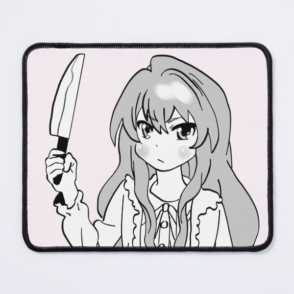 Item preview, Ransroom draws monochrome knife Taiga Aisaka / toradora! designed and sold by RansRoom.
