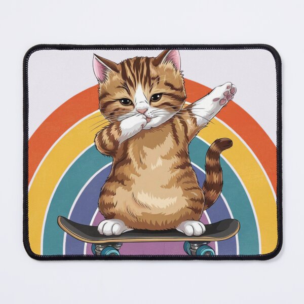 Item preview, Cute Orange Tabby Cat Sticker - 3" Laptop Sticker - Waterproof Vinyl for Car, Phone, Water Bottle - Pet Kitty Decal designed and sold by Playful Strokes pom@pom.