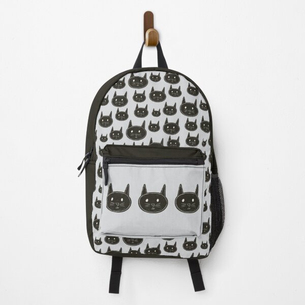 Item preview, Black Cats Faces designed and sold by Scrabbly Doodles.