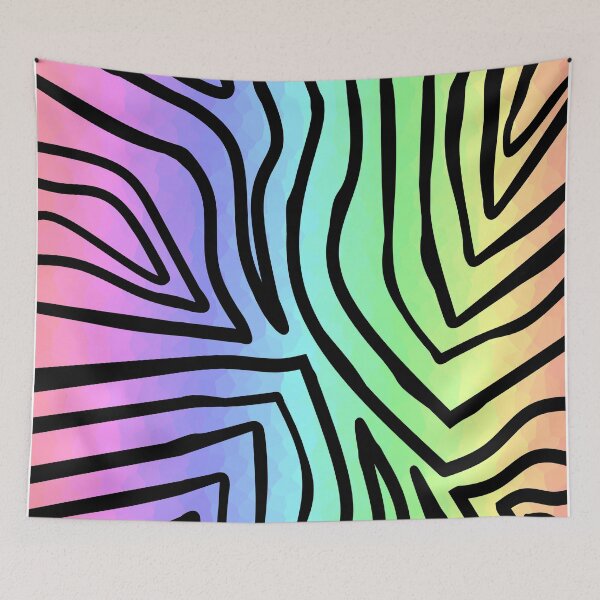 Item preview, Rainbow Zebra Stripes designed and sold by Sartoris Art.