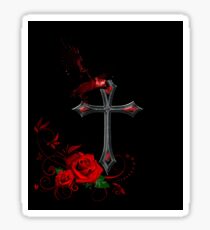 Goth Rock Design Sticker