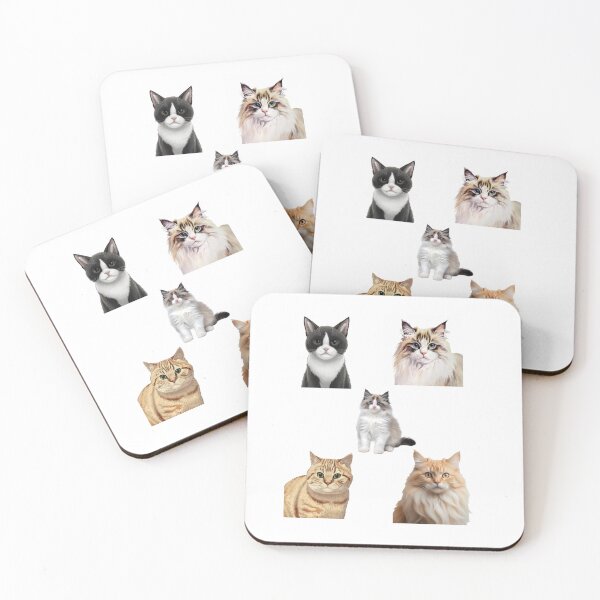 Item preview, Kitten Love-Awesome Cats, pack Sticker designed and sold by Almasrigroup.