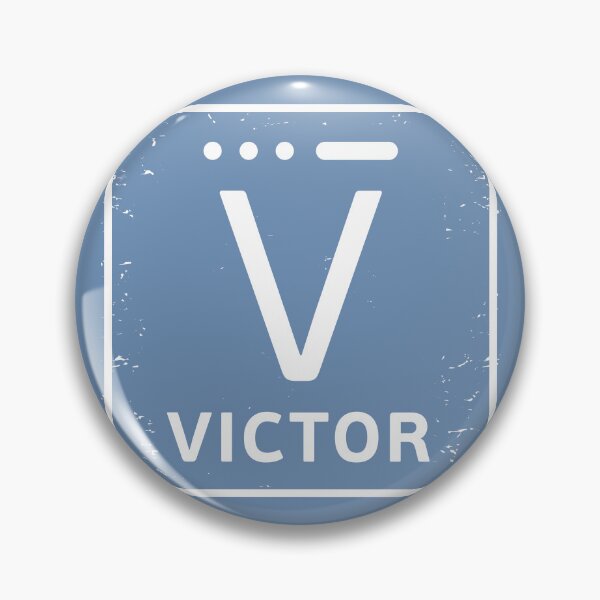 Item preview, NATO phonetic alphabet - Letter V + Morse Code designed and sold by studio838.