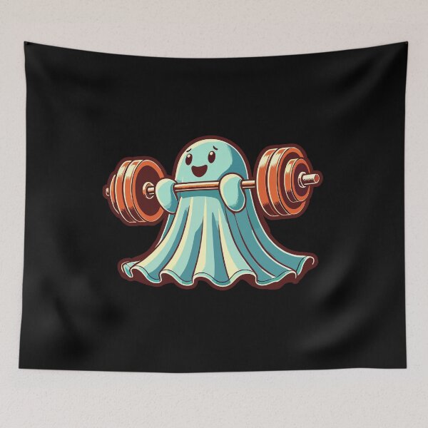 Item preview, Bodybuilding Gespenst Lustiger Fitnessstudio designed and sold by LuminOrb.