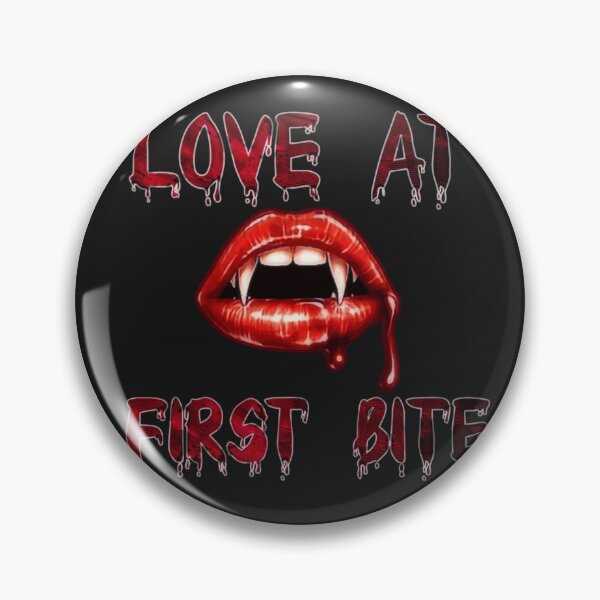 Item preview, Halloween Design Love at Fisrst Bite designed and sold by UniDreams.