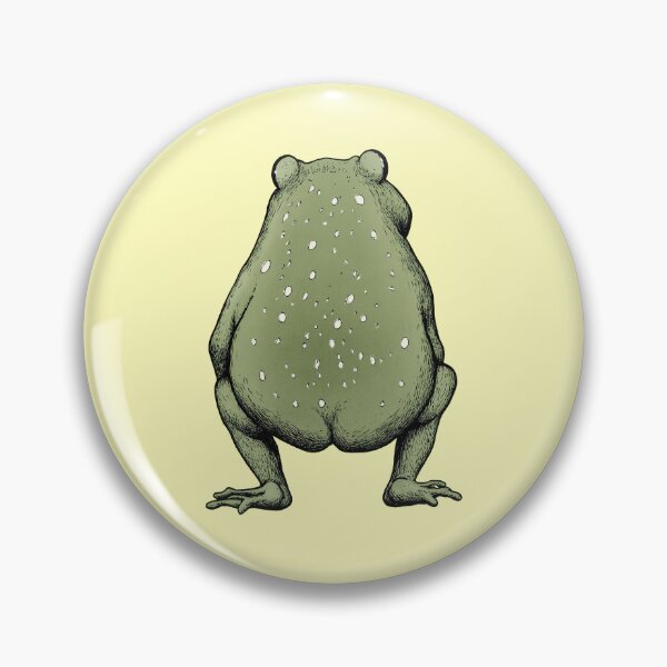 Item preview, Frog Butt, Frog Ass, Frog Butt, Funny, Frog, Meme designed and sold by ArtHouseNiklas.