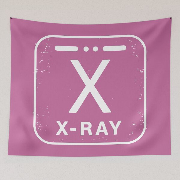 Item preview, NATO phonetic alphabet - Letter X + Morse Code designed and sold by studio838.