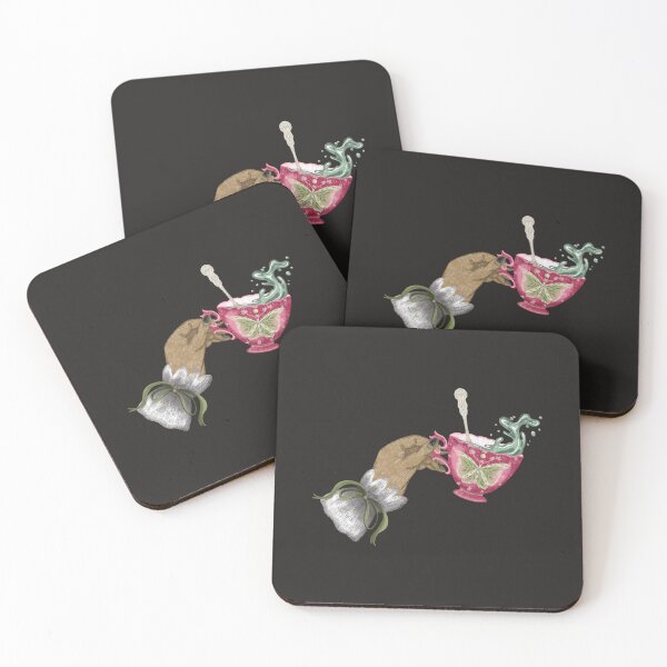 Item preview, Tea splashing out of teacup designed and sold by pinkyfish1010.