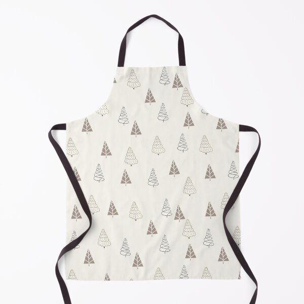 Item preview, Hand Drawn Doodle Christmas Tree Pattern Brown 3 designed and sold by Vi-Sko.