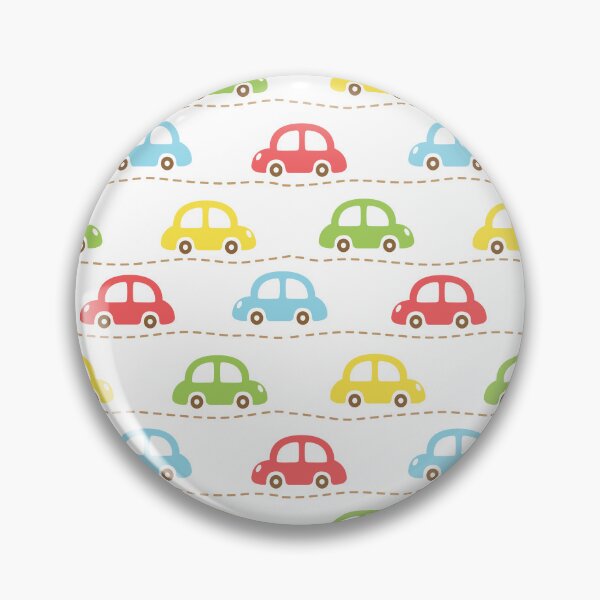 Item preview, cute car seamless pattern designed and sold by SomAoHappyDay.