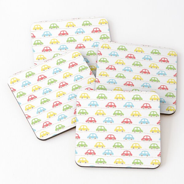 Item preview, cute car seamless pattern designed and sold by SomAoHappyDay.
