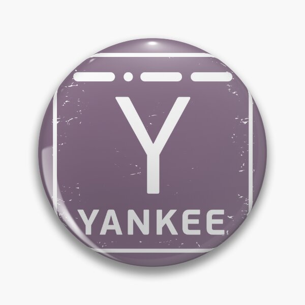 Item preview, NATO phonetic alphabet - Letter Y + Morse Code designed and sold by studio838.